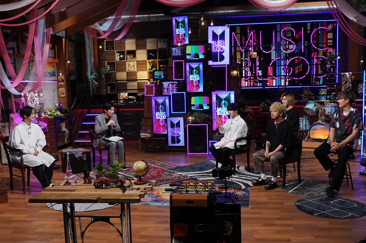 「smash. presents MUSIC BLOOD」収録の様子。(c)日本テレビ