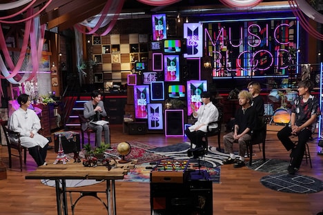 「smash. presents MUSIC BLOOD」収録の様子。(c)日本テレビ