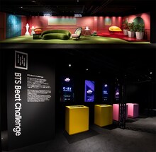 Galaxy Harajuku 6F BTS Photoe Zone、BTS Beat Challenge。