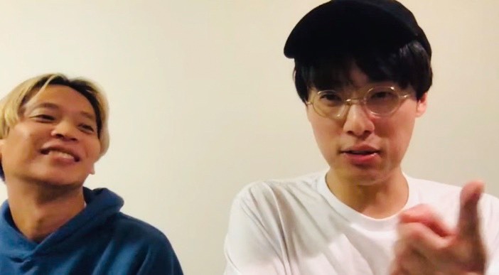 左から夏目知幸、高橋翔。