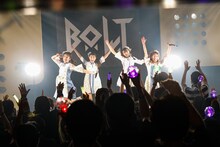「B.O.L.T 2nd ANNIVERSARY LIVE」の様子。（撮影：笹森健一）