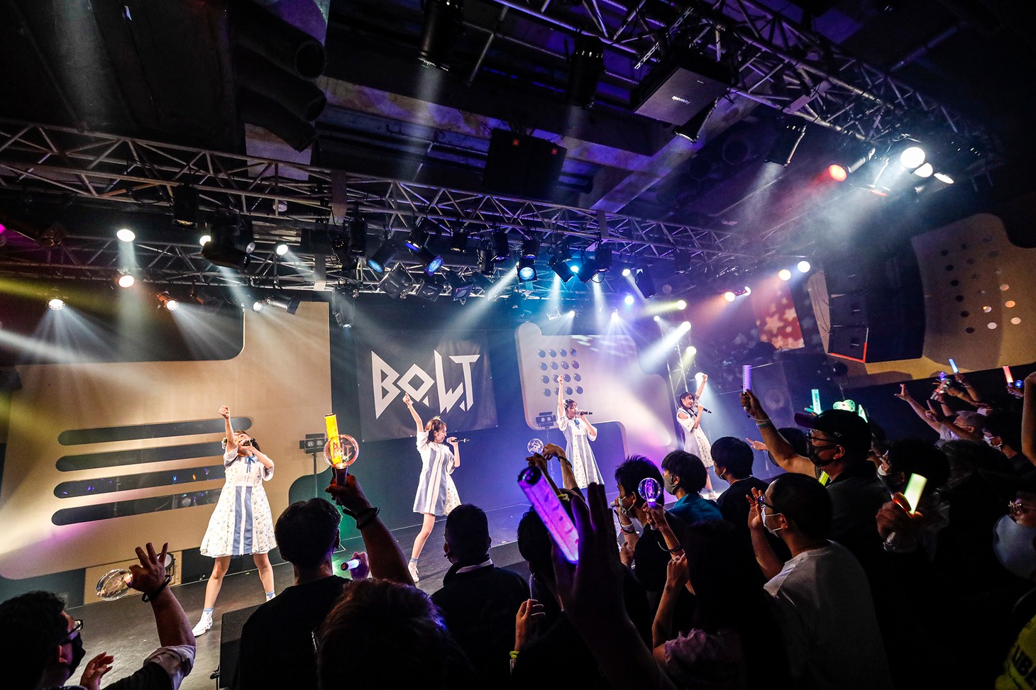 「B.O.L.T 2nd ANNIVERSARY LIVE」の様子。（撮影：笹森健一）
