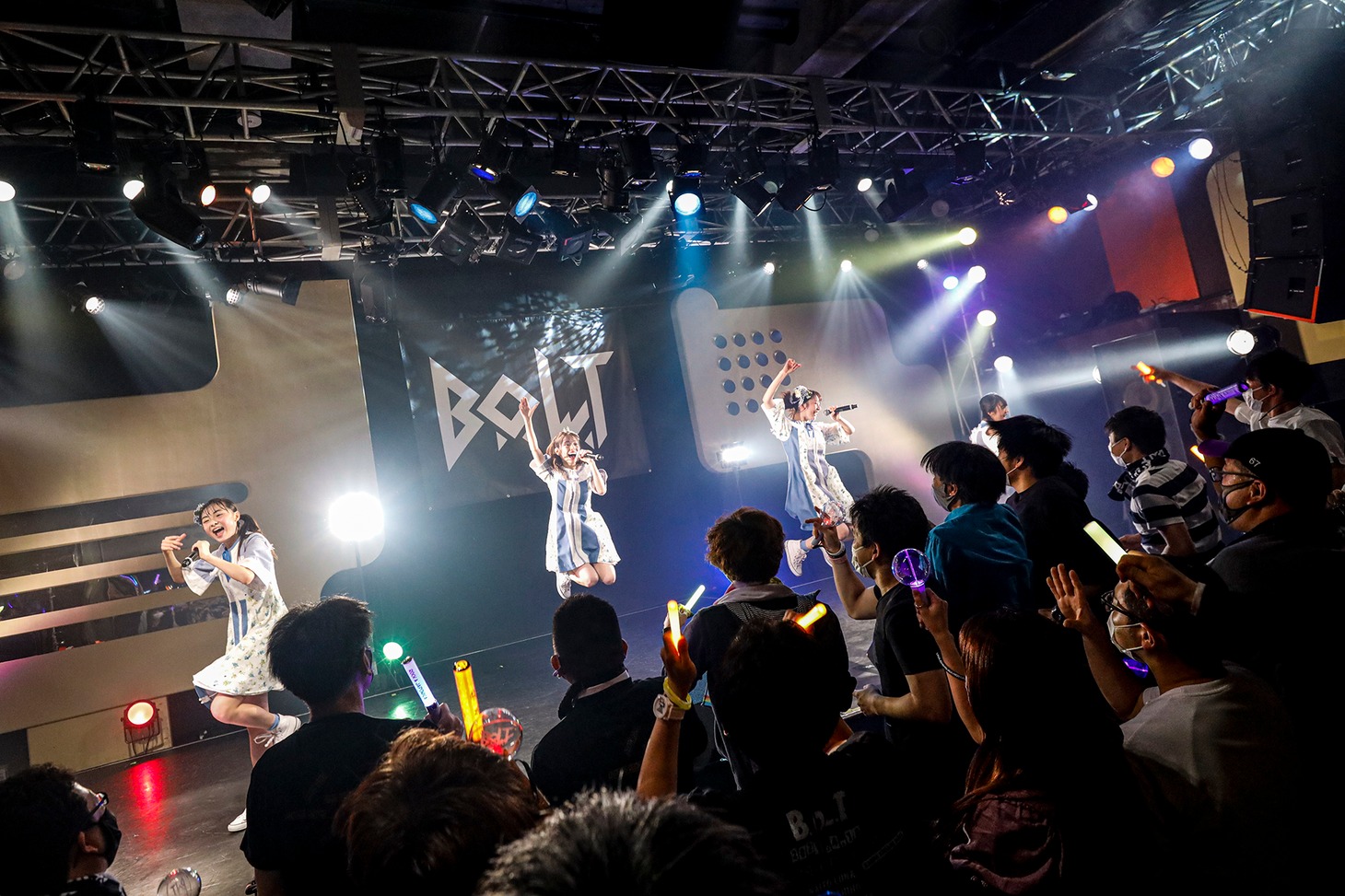 「B.O.L.T 2nd ANNIVERSARY LIVE」の様子。（撮影：笹森健一）