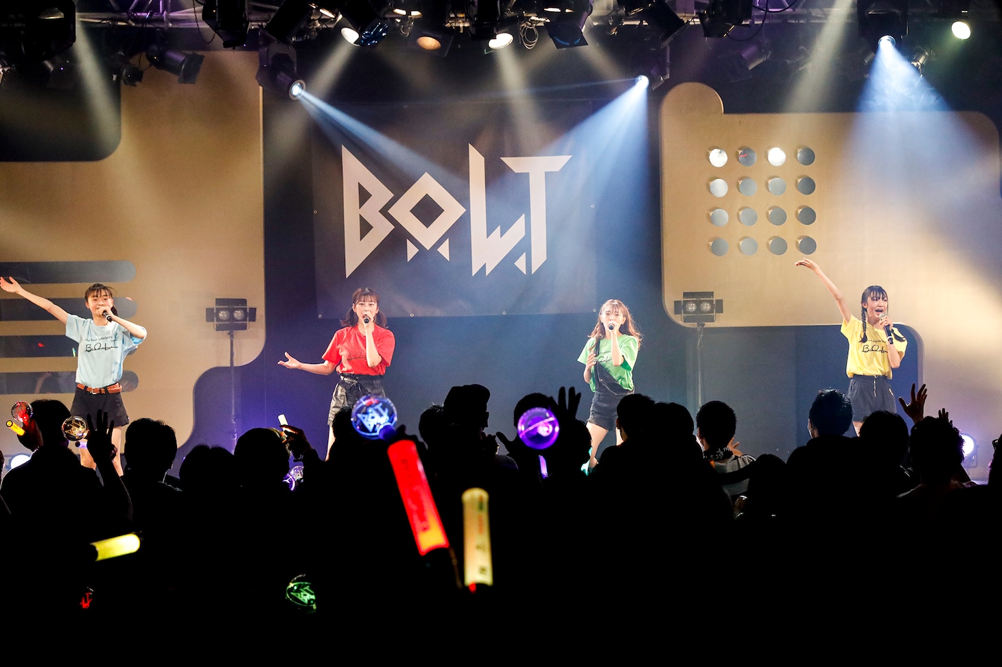 「B.O.L.T 2nd ANNIVERSARY LIVE」の様子。（撮影：笹森健一）
