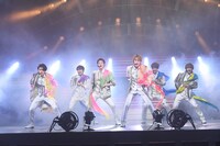 「サマステライブ THE FUTURE」公開ゲネプロでの美 少年。