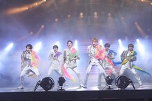 「サマステライブ THE FUTURE」公開ゲネプロでの美 少年。