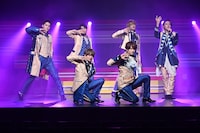 「サマステライブ THE FUTURE」公開ゲネプロでの美 少年。