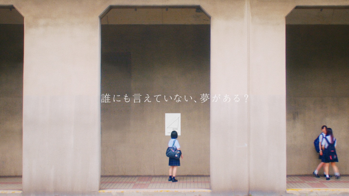 乃木坂46 新メンバーオーディションCMより。