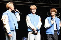 左から古幡亮、鈴木曉、髙橋颯。