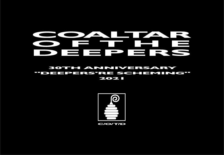 COALTAR OF THE DEEPERS「30th Anniversary "Deepers're Scheming" 2021」ロゴ