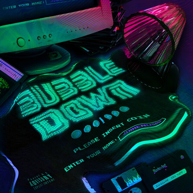Jinmenusagi「Bubble Down vol.3」配信ジャケット