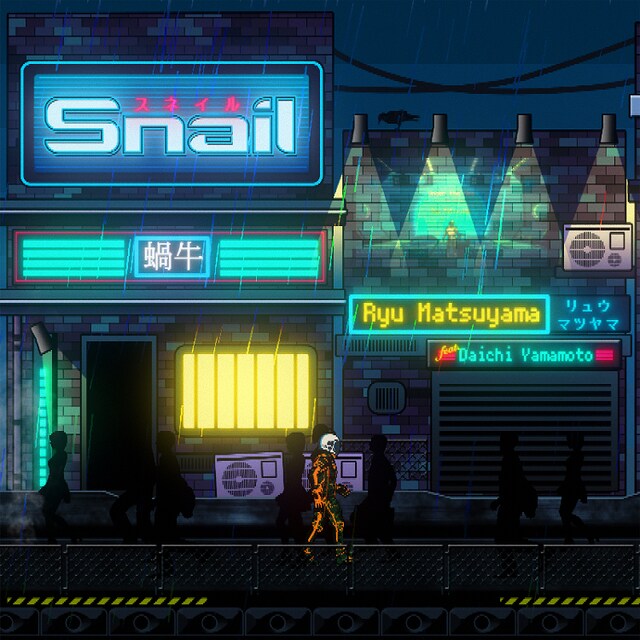 Ryu Matsuyama「Snail feat. Daichi Yamamoto」配信ジャケット