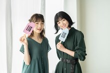 左から神﨑風花（ex. sora tob sakana）、熊澤風花（Task have Fun）。