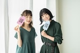 左から神﨑風花(ex. sora tob sakana)、熊澤風花(Task have Fun)。