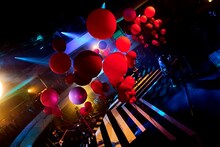 カンザキイオリ配信ライブ「不器用な男」の様子。（撮影：神藤剛）