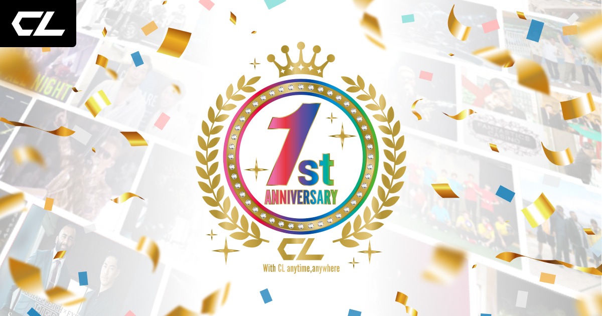 「CL 1st Anniversary Live 2021」ロゴ