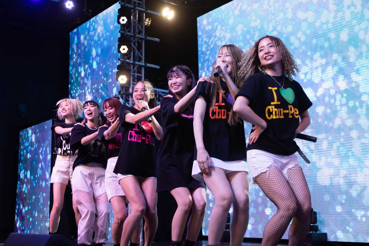 「Chu-Z結成9周年記念ライブ～This is Chu-Z～」の様子。