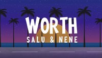 SALU × NENE「Worth」ビジュアライザーのサムネイル。
