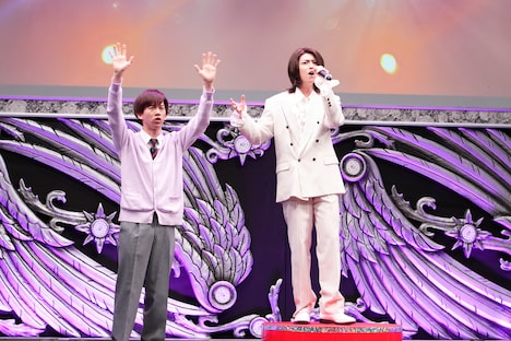 雨太郎と似川きよし（一郎）。