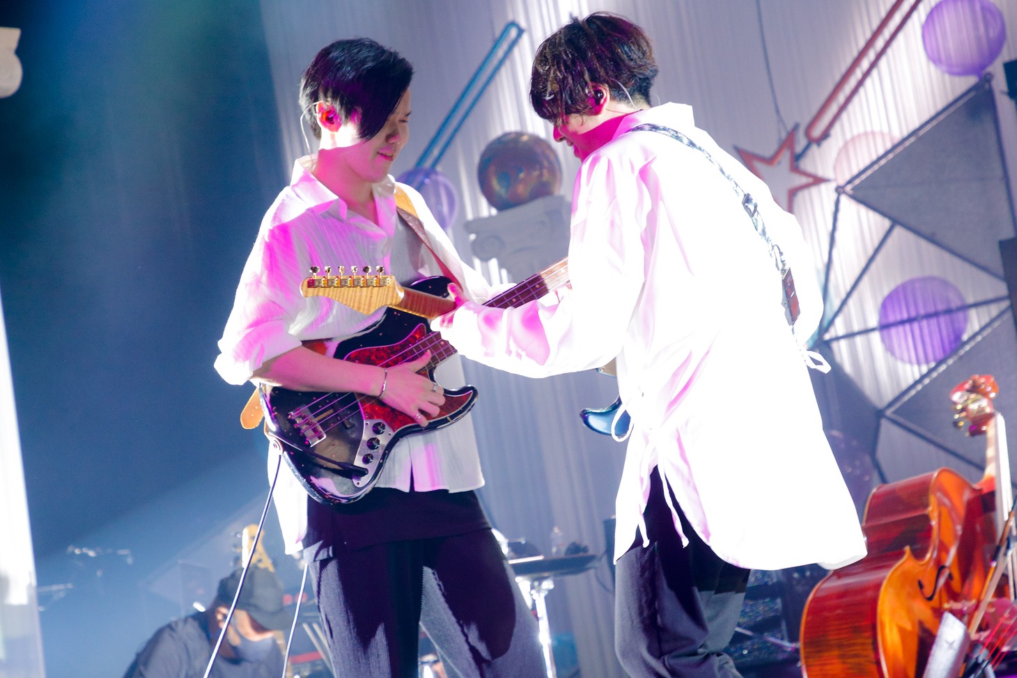 左から三浦光義（B）、小島英也（G）。（撮影：江藤はんな［SHERPA+］）