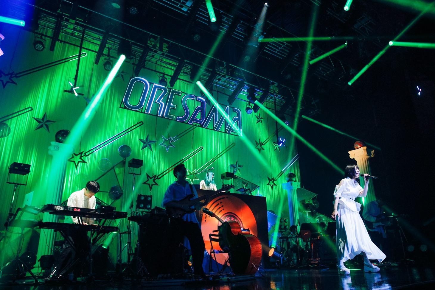 ORESAMA「ORESAMA ONEMAN LIVE "SUMMER NIGHT PARTY"」の様子。（撮影：江藤はんな［SHERPA+］）