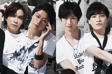 左から千賀健永、横尾渉、宮田俊哉、二階堂高嗣（Kis-My-Ft2）。