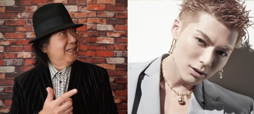 左からミッキー吉野、SHOKICHI（EXILE、EXILE THE SECOND）。