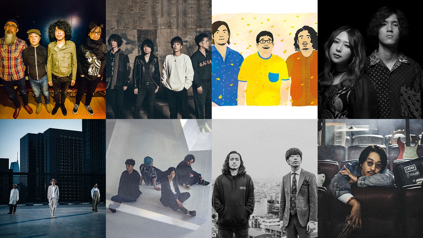 「THE SOLAR BUDOKAN 2021」第1弾アーティスト