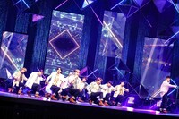 「JO1 4TH SINGLE『STRANGER』リリース記念オンラインショーケースイベント」の様子。(c)LAPONE ENTERTAINMENT