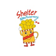 東京・下北沢SHELTERの30周年イラスト。