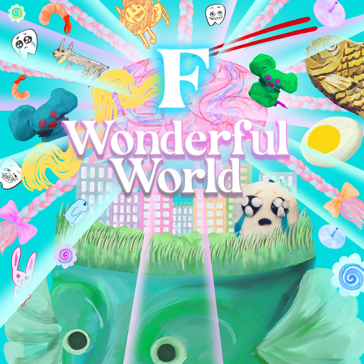 ano「F Wonderful World」配信ジャケット