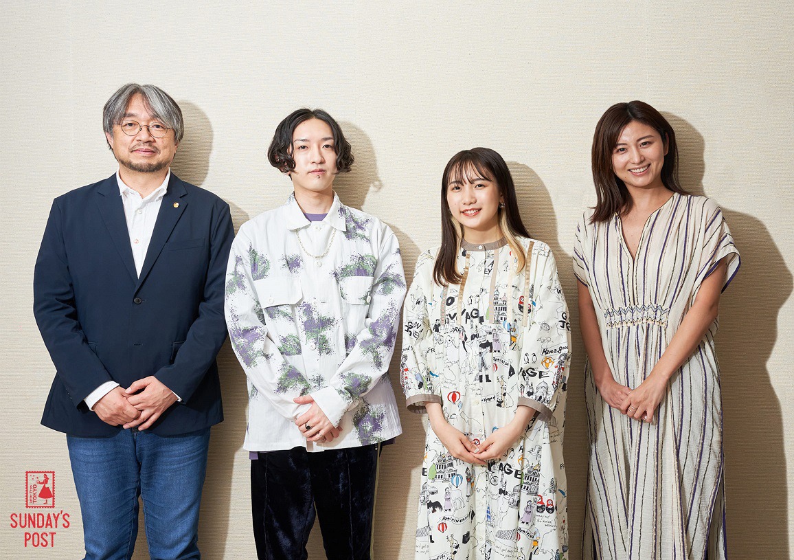 左から小山薫堂、Ayase、ikura、宇賀なつみ。
