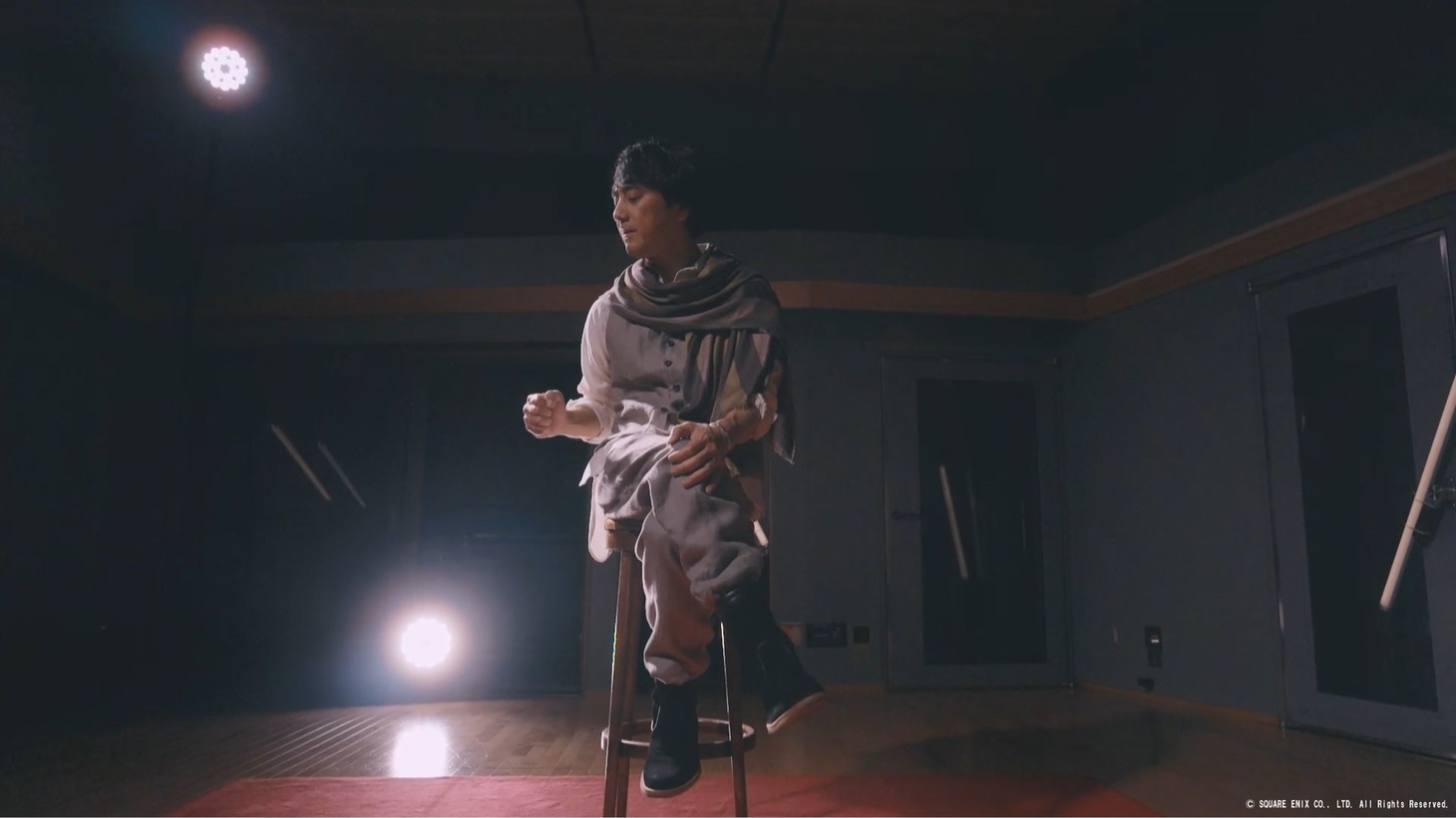映像出演した山崎まさよし。（撮影：築地孝典、大谷ZUN純一朗）