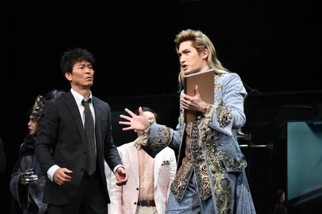 「スタンディングオベーション」ゲネプロの様子。