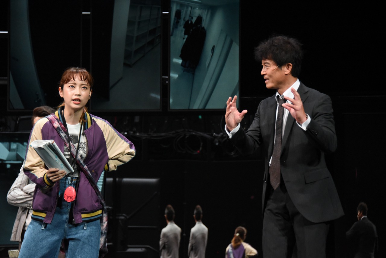 「スタンディングオベーション」ゲネプロの様子。