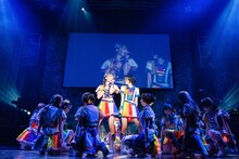 虹のコンキスタドール「RAINBOW JAM2021-SUMMER SHOWER-」の様子。