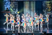 虹のコンキスタドール「RAINBOW JAM2021-SUMMER SHOWER-」の様子。