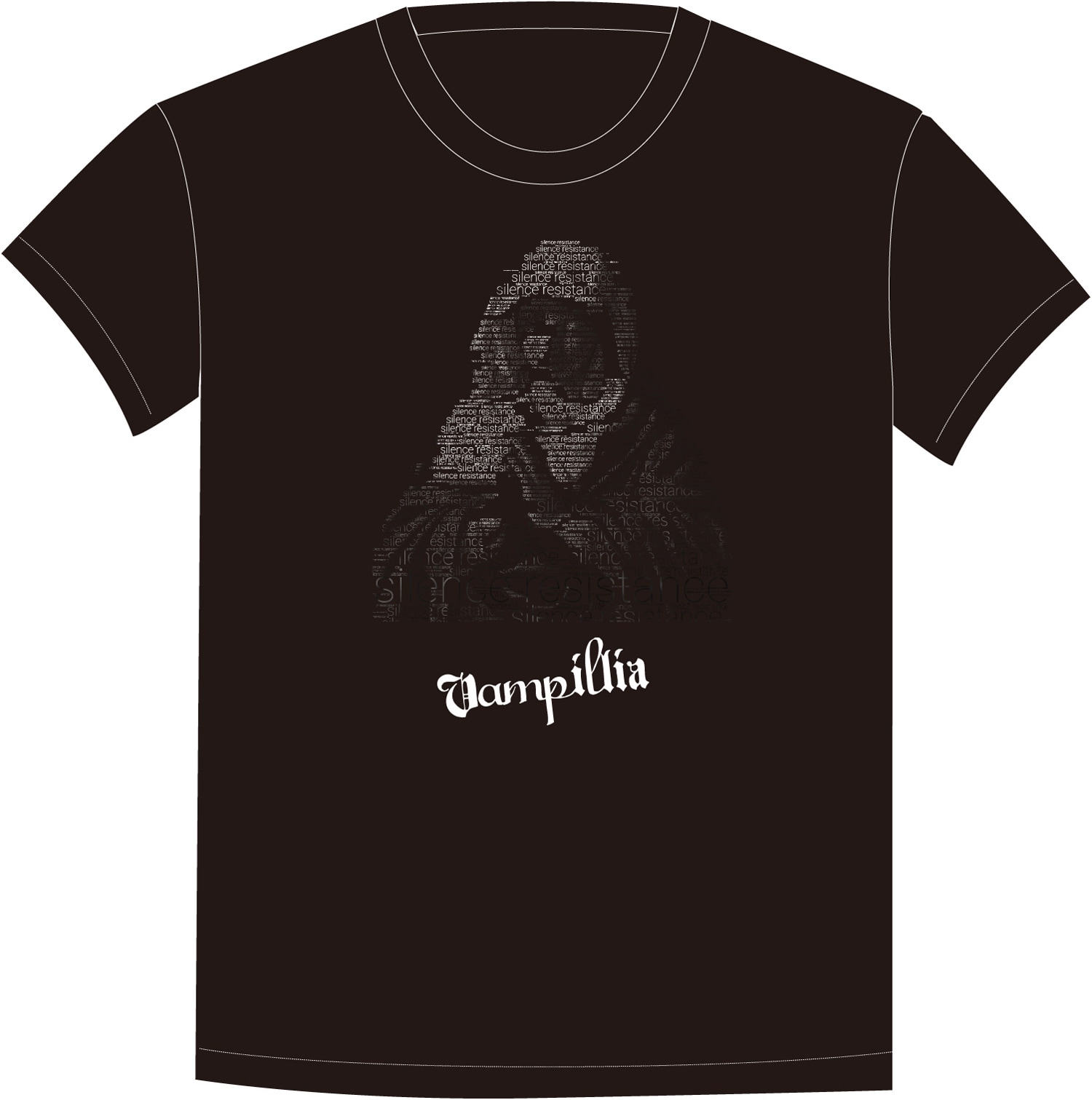 戸川純 with Vampillia 冨樫義博とのコラボレーションTシャツ(M) 冨樫 