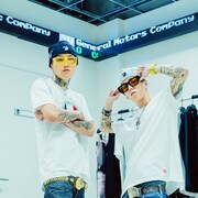 左からLEX、JP THE WAVY。（Photo by Jun Yokoyama）