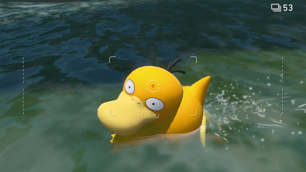 「New ポケモンスナップ」新WEB CM「見つけた、夏のひとやすみ編」のワンシーン。