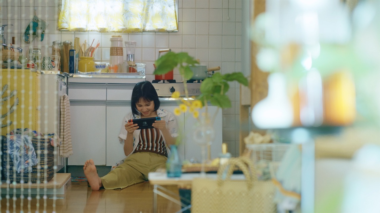 「New ポケモンスナップ」新WEB CM「見つけた、夏のひとやすみ編」のワンシーン。