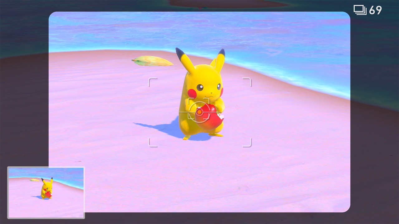 「New ポケモンスナップ」ゲーム画面