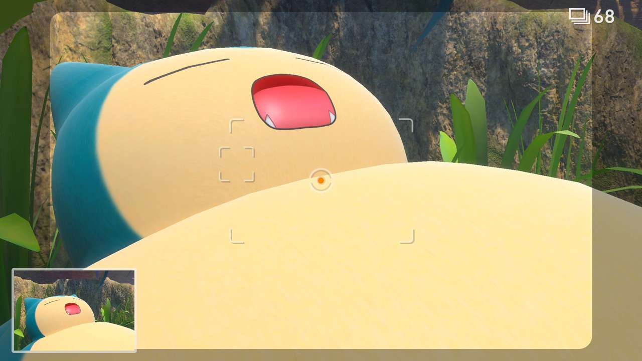 「New ポケモンスナップ」ゲーム画面