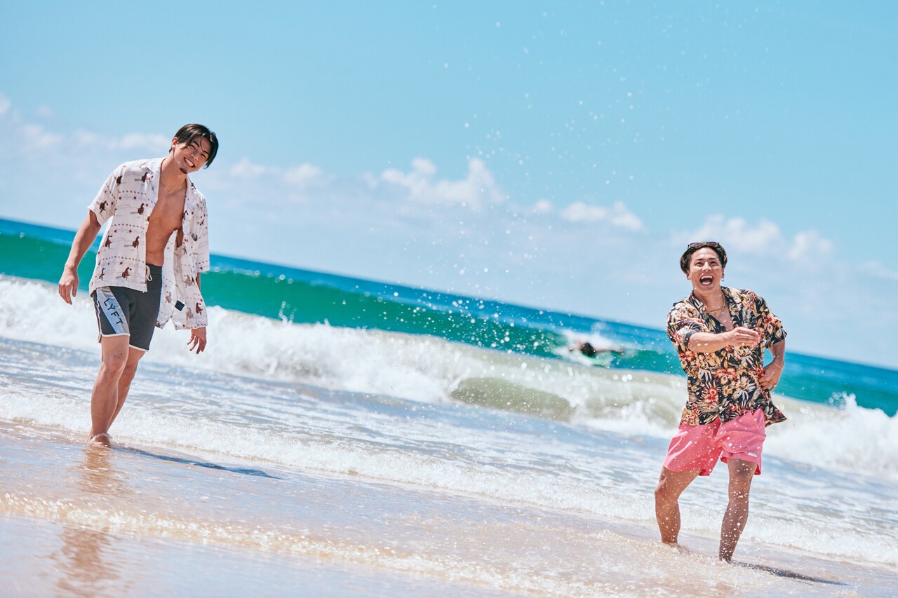 武知海青と海を満喫！ | THE RAMPAGE RIKUの「音楽大陸」 夏の特別編