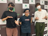 左から真田佑馬、LITTLE、森田美勇人。