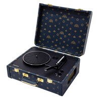 東京事変×CROSLEYトランク型ポータブルアナログプレーヤー「再生装置」ブルーグリーン