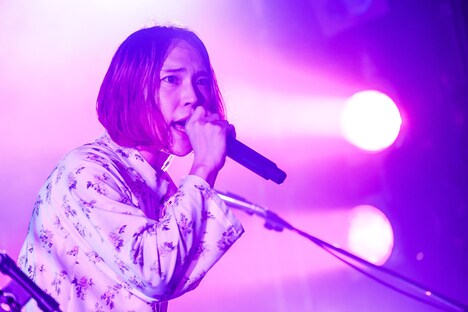 下川リヲ（Vo, G）（撮影：森好弘）