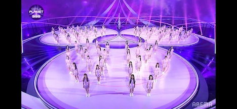 「Girls Planet 999：少女祭典」第1話より。(c)ABEMA