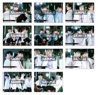 JO1「STRANGER」コラボカフェ第1弾期間特典ポストカードデザイン。