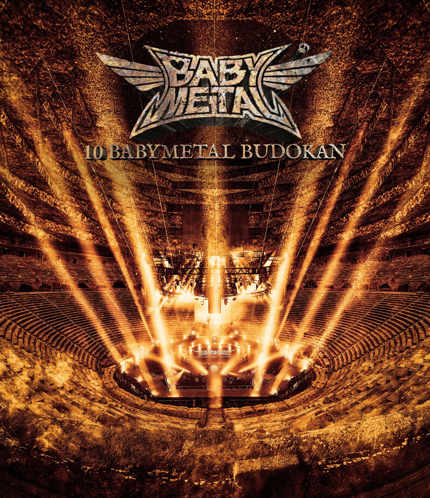 BABYMETAL「10 BABYMETAL BUDOKAN」Blu-ray通常盤ジャケット
